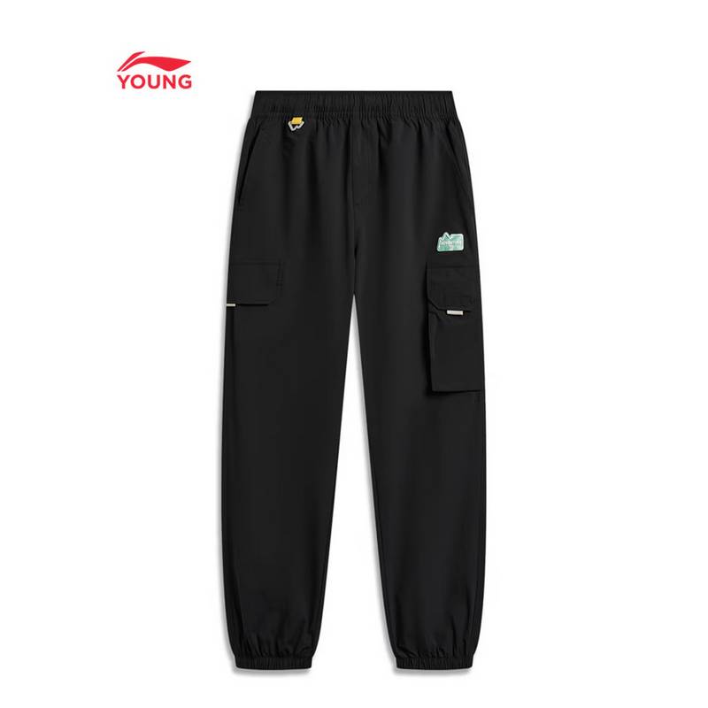 大童抗紫外线防晒宽松束脚工装裤YYKW031-2