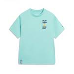 大童冰感舒适抗菌宽松T恤