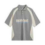 男子反伍系列舒适翻领宽松POLO衫APLV011-4