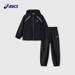 儿童薄款舒适户外连帽外套休闲裤子331261042318-9000