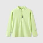 儿童半高领logo长袖速干T恤331261002408-4015