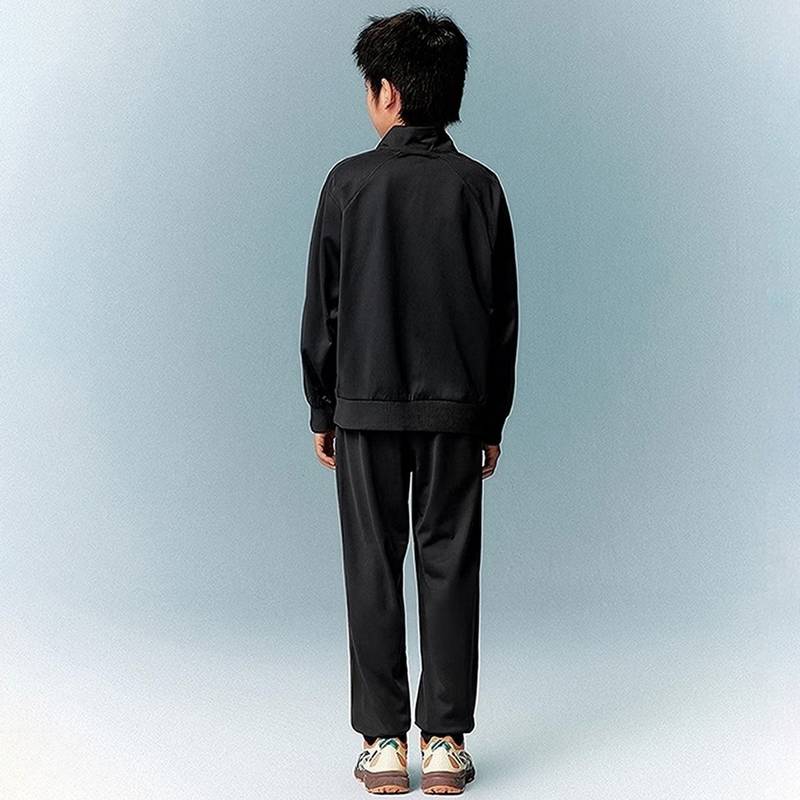 男女童立领针织复古运动服套装331261042315-9000