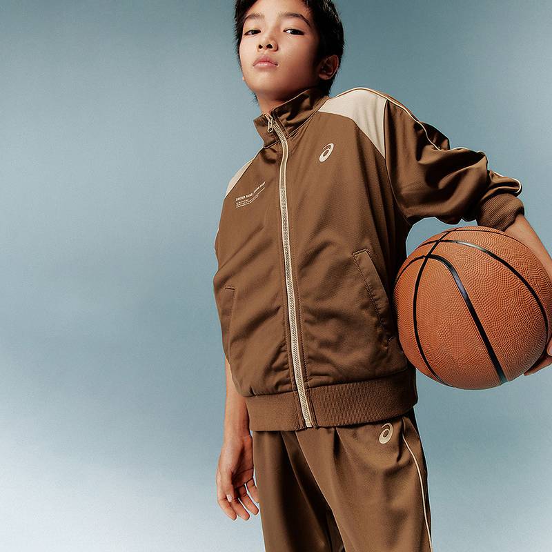 儿童针织套装立领外套长袖长裤套装331261042315-8000