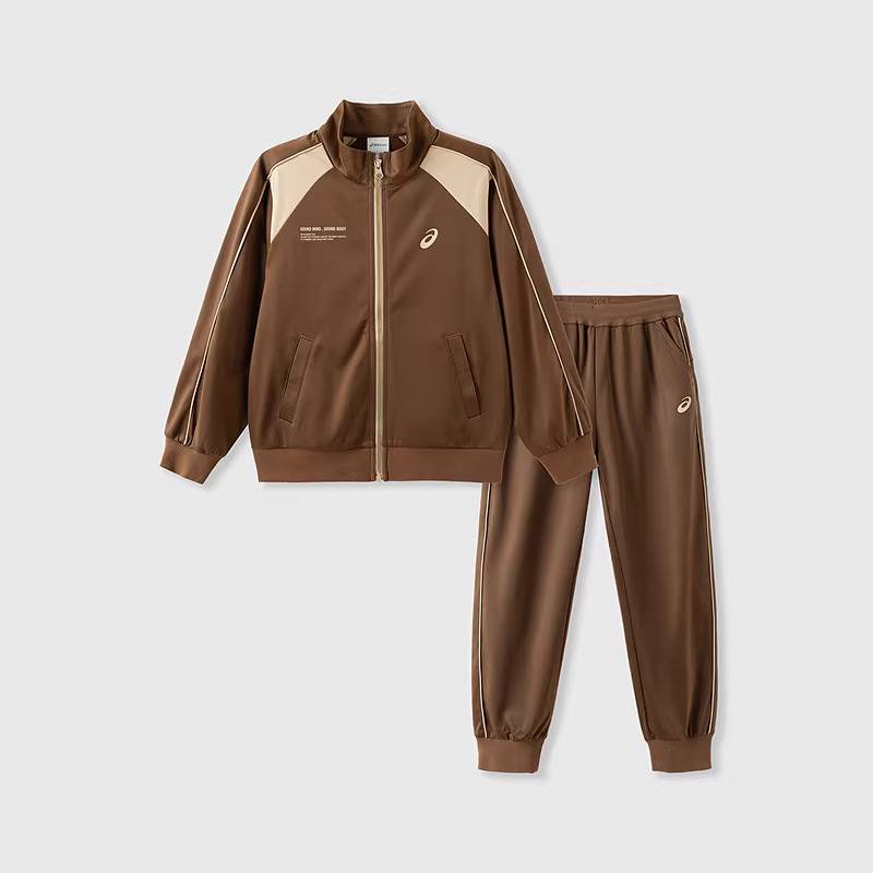 儿童针织套装立领外套长袖长裤套装331261042315-8000