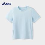 儿童吸湿速干弹力运动圆领T恤