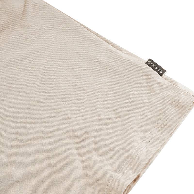 哥伦比亚2025春夏新款Columbia男户外圆领半袖纯棉短袖T恤AE5592279