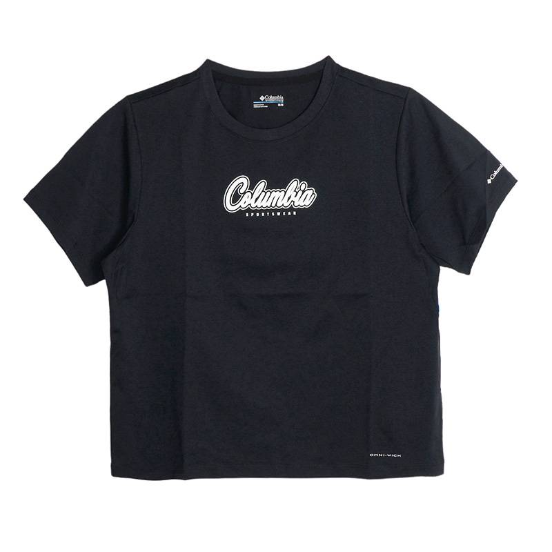 25春夏新款哥伦比亚户外女士吸湿快干透气休闲圆领短袖T恤AP3242010