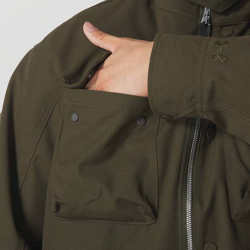 男子运动服时尚翻领夹克舒适户外防风休闲外套 6012760-308