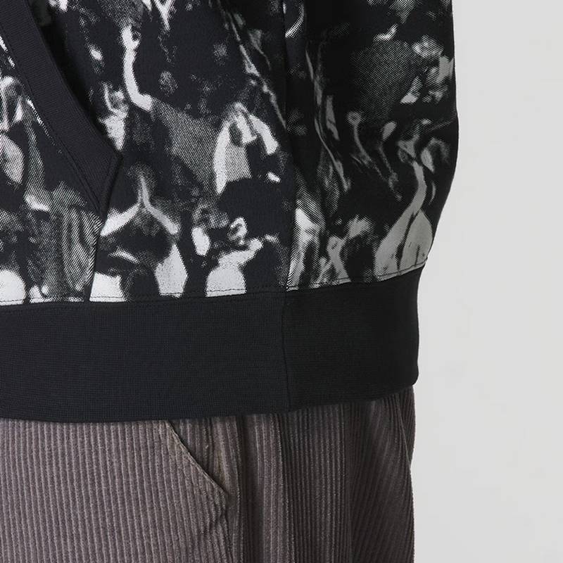 男子抓绒篮球运动休闲连帽卫衣 6012751-001