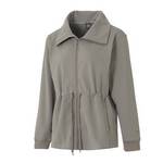 女子健身训练跑步锻炼针织翻领夹克上衣 6010112-200