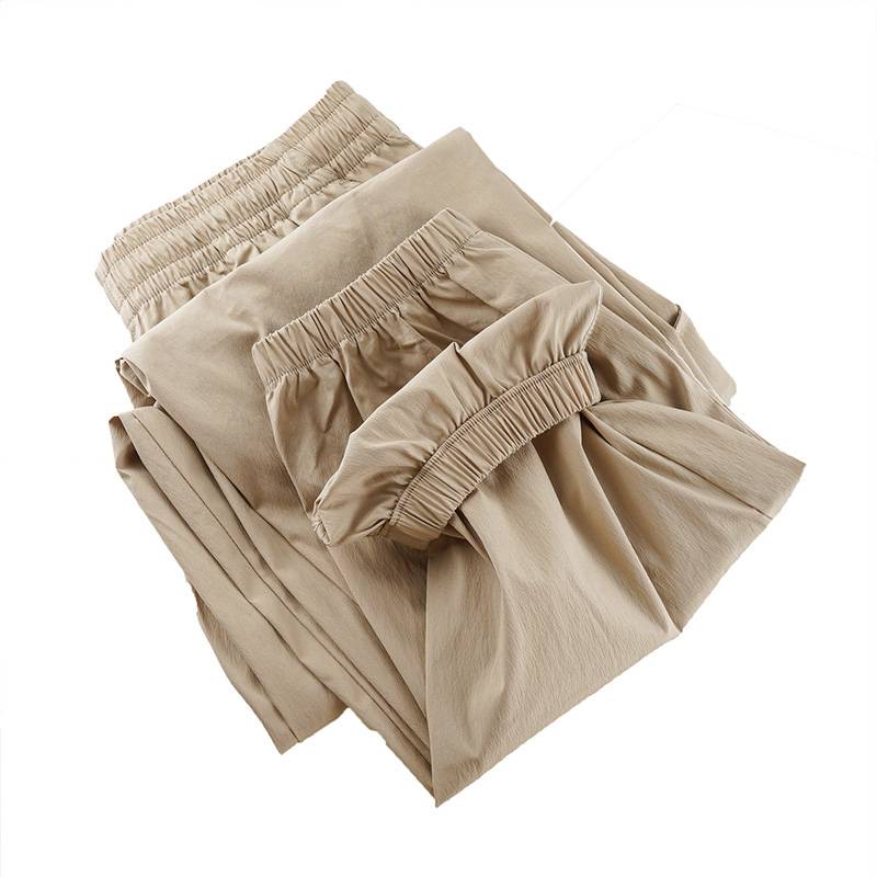 男子运动休闲舒适工装长裤束脚裤NTF21241-DB