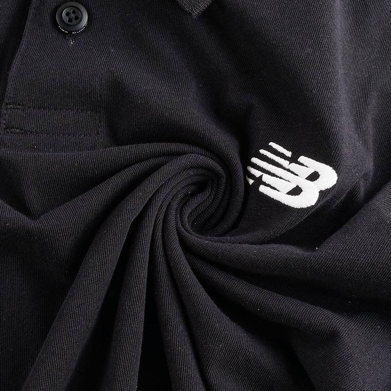 男子休闲运动翻领POLO衫MT61B9OR-BK