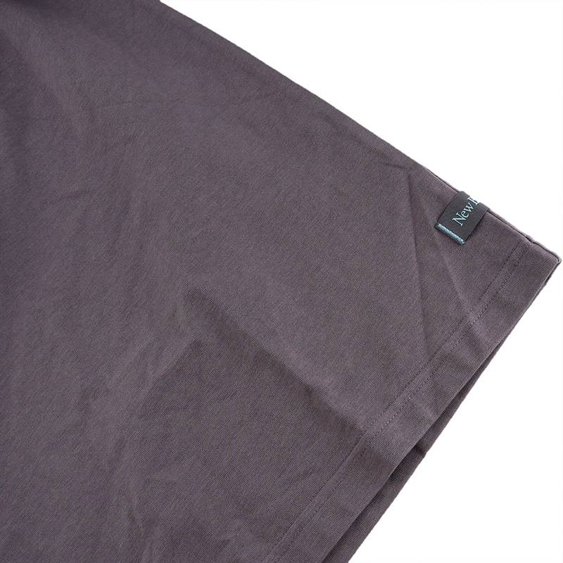 男子休闲运动针织圆领短袖T恤NEE36021-VIO