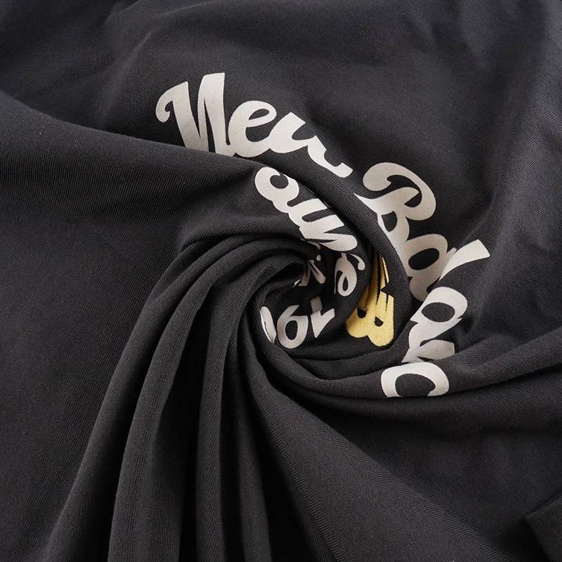 男子舒适套头简约短袖T恤NEF31031-DKG