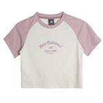 女子运动休闲短款舒适圆领短袖NEF22202-VIO