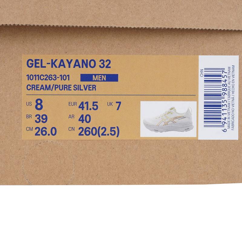 ASICS亚瑟士跑鞋男GEL-KAYANO 32稳定支撑运动鞋1011C263-101