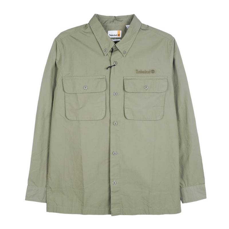Timberland添柏岚官方男装工装衬衫式外套新款户外休闲宽松|A5SKU590