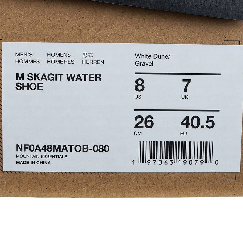 男子户外轻便涉水透气一脚蹬溯溪鞋NF0A48MATOB1