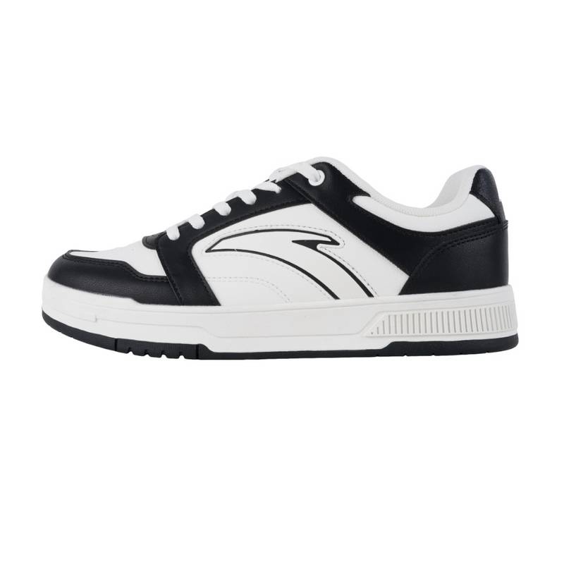 安踏2026春季新款板鞋女士系带增高耐磨百搭休闲运动鞋122618011-5