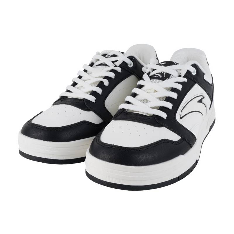 安踏2026春季新款板鞋女士系带增高耐磨百搭休闲运动鞋122618011-5