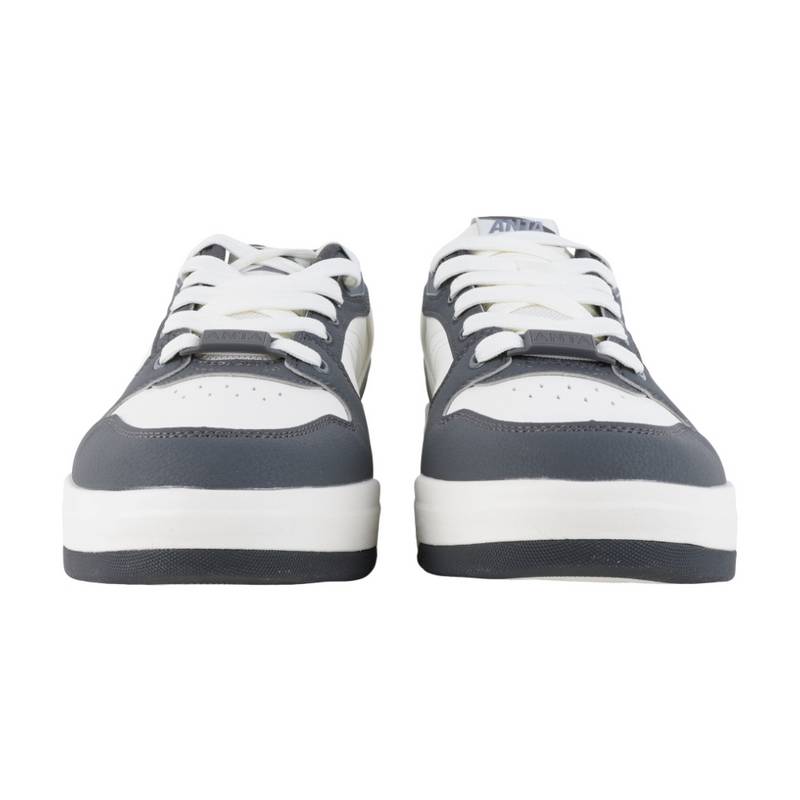 安踏月影 低帮休闲板鞋男2026春冬滑板鞋潮流运动鞋男鞋112618016-1