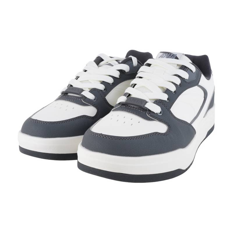 安踏月影 低帮休闲板鞋男2026春冬滑板鞋潮流运动鞋男鞋112618016-1