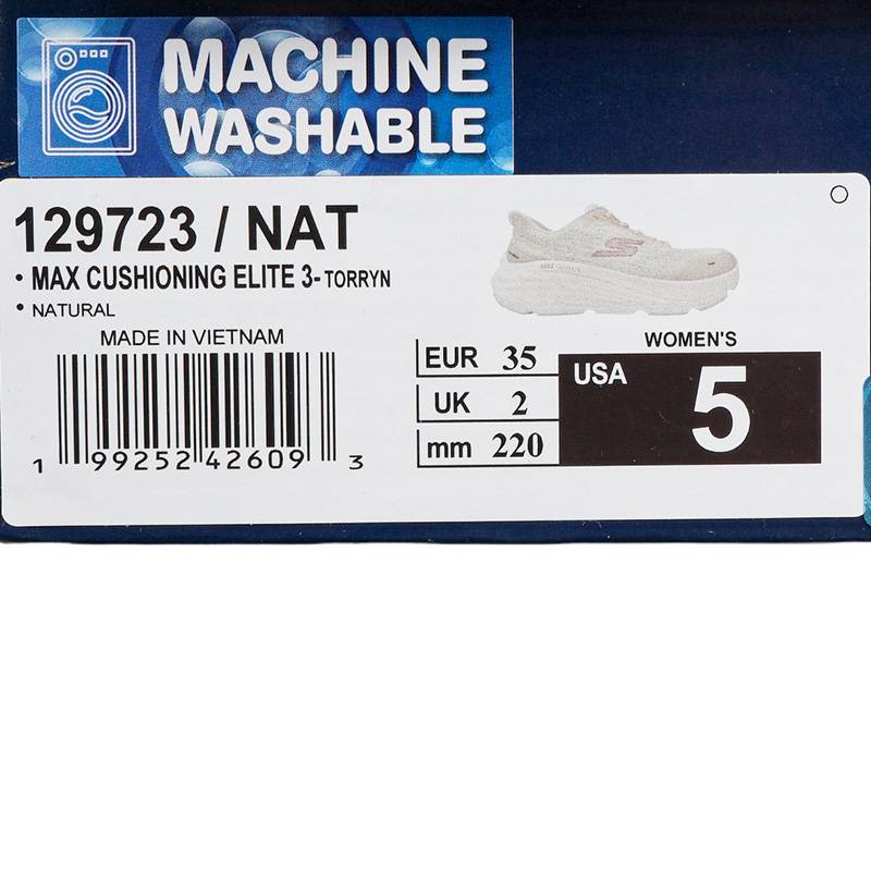 女士运动鞋舒适百搭缓震高回弹跑步鞋129723-NAT