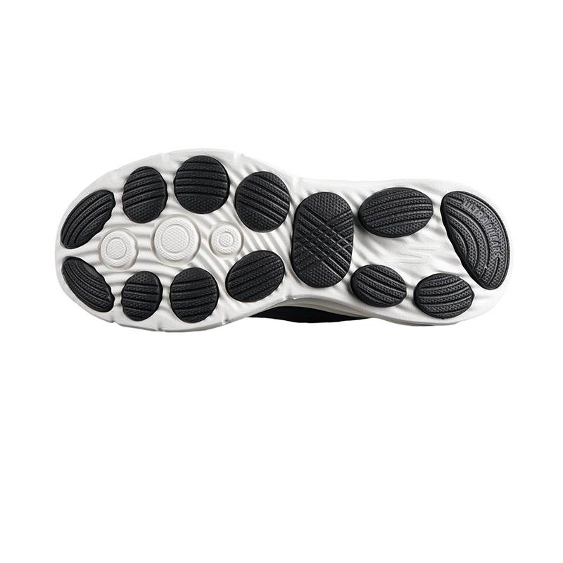 女子轻质舒适百搭绑带一脚蹬健步鞋125934-BKW