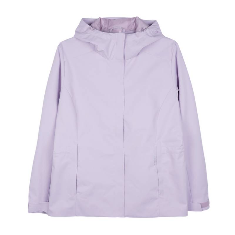 探路者2026春夏新款女式户外弹力防水外套连帽休闲衣 TAEEAO82510