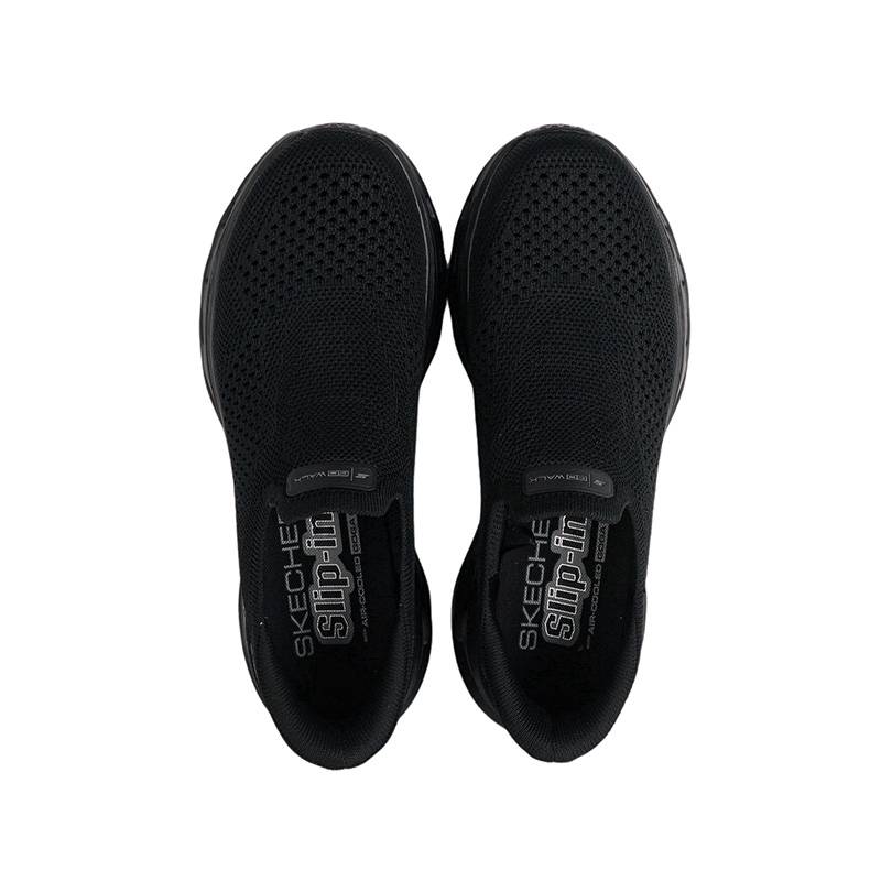 男子一脚蹬闪穿运动休闲鞋透气健步鞋217025-BBK