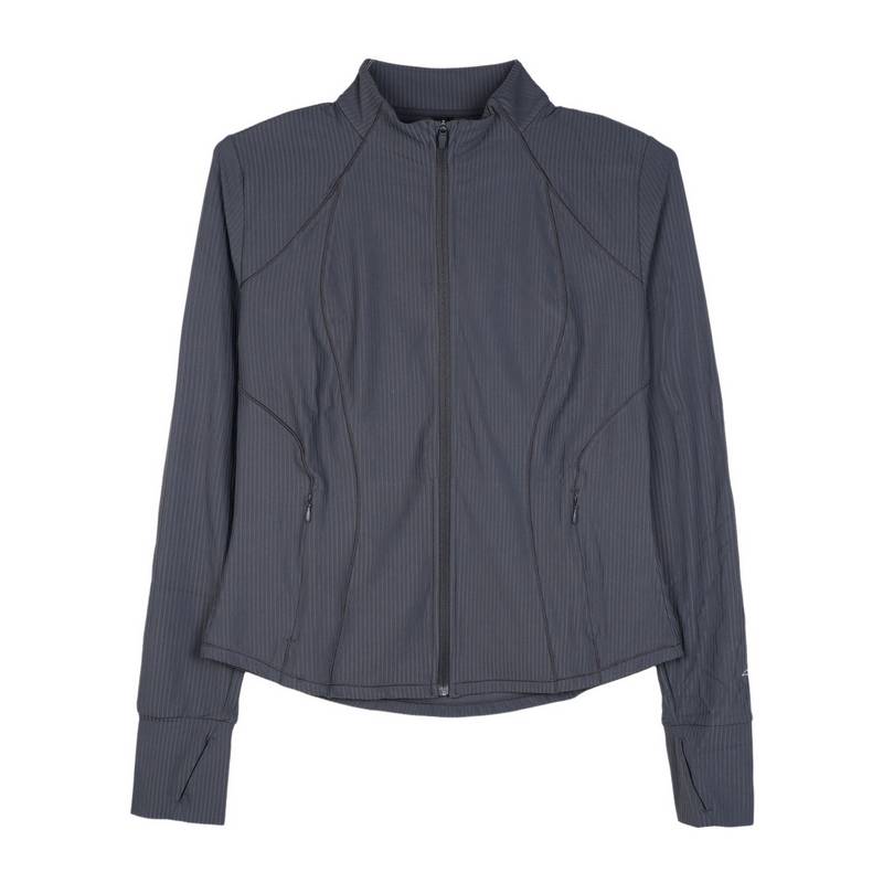 安踏运动2026夏季女冰肤凉爽透气速干立领修身梭织上衣162625701-1