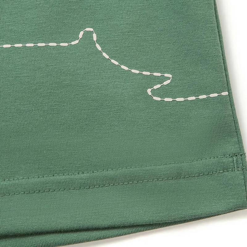 男子故宫联名国潮运动短袖T恤衫AHSV849-2