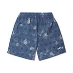 男子时尚潮流印花宽松透气休闲梭织短裤AKSV575-2