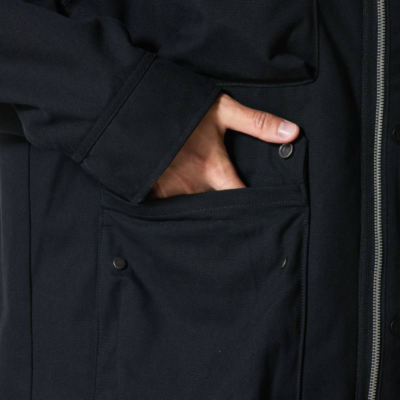 男户外时尚休闲百搭工装立领多口袋外套