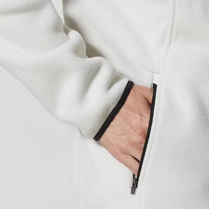 男款抓绒衣运动服户外保暖立领舒适外套