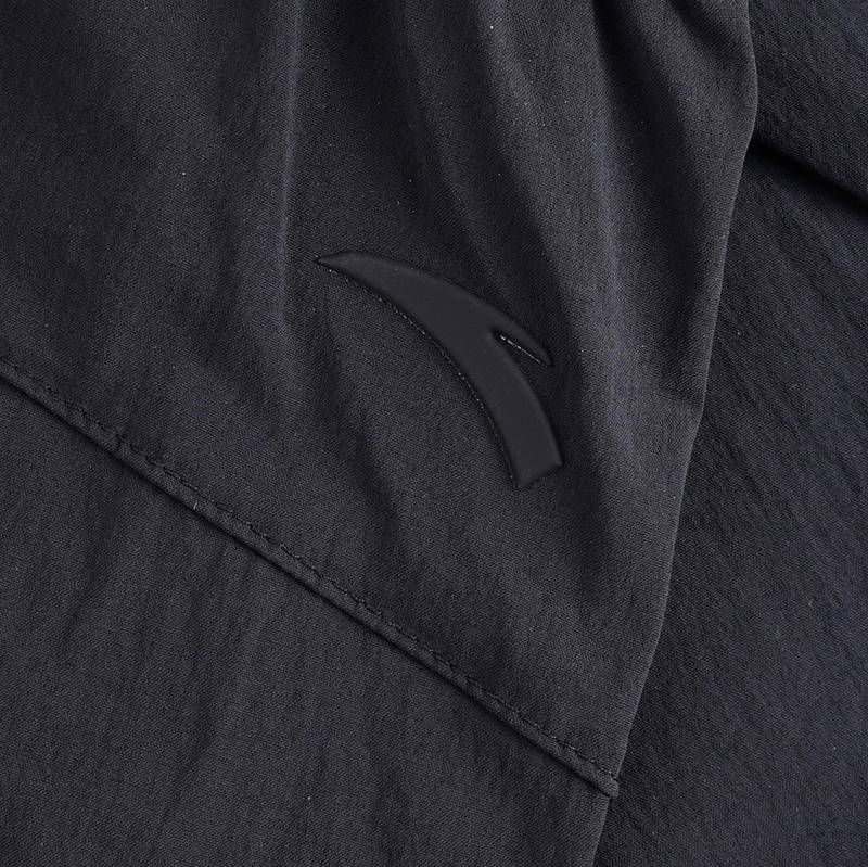 Anta 基础黑 安踏 女梭织运动长裤 162627505R-4