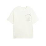 男子吸湿排汗宽松时尚舒适短袖文化衫AHSW335-1