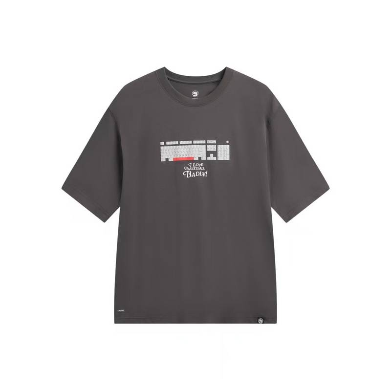 男子篮球系列时尚潮流短袖文化衫AHSW183-1