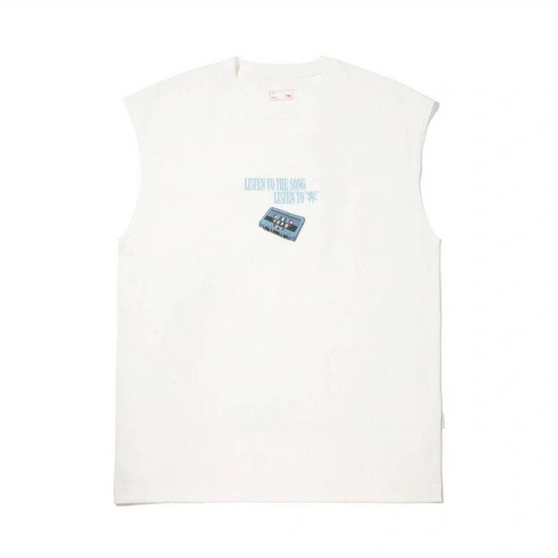 男子柔软舒适亲肤透气宽松训练无袖背心AVSV059-1