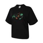 女子ACG户外仙人掌印花透气半袖运动T恤IB7340-010