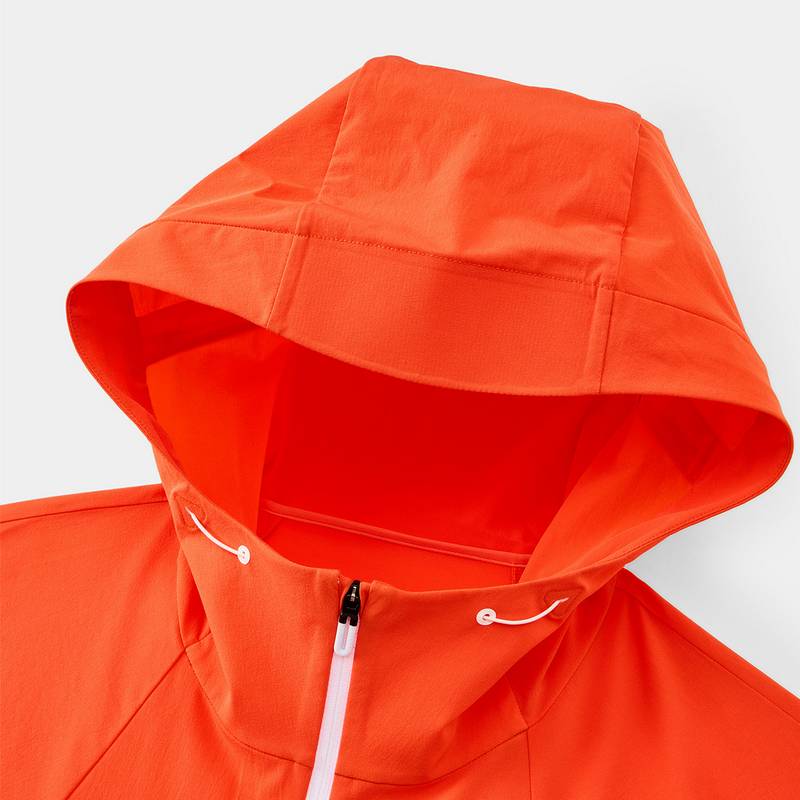 男子户外田径长跑跑步训练透气连帽软壳衣FRWM001-2