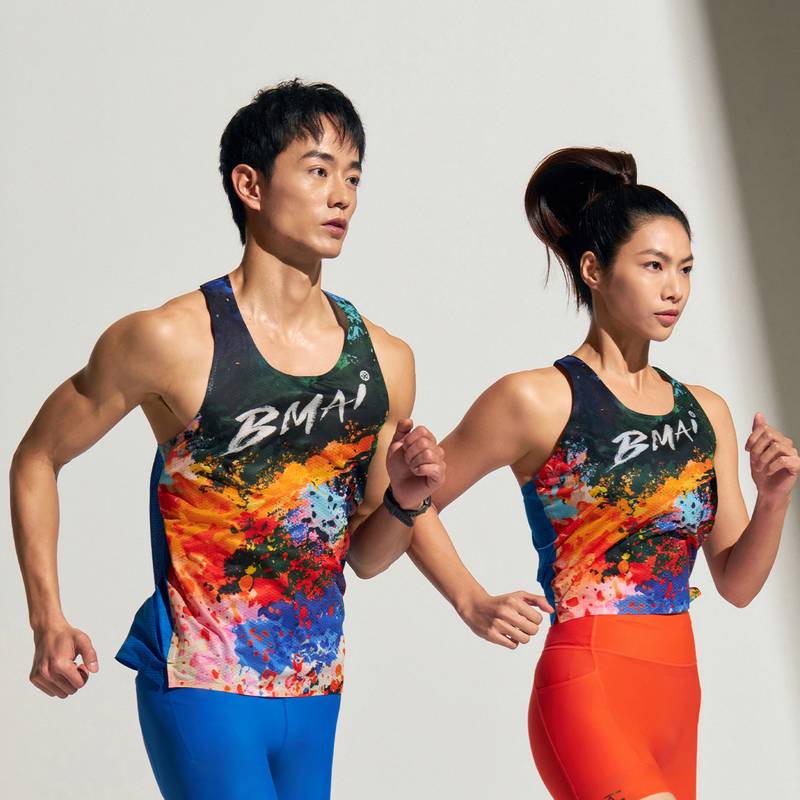 跑步竞赛背心A+吸汗透气速干女子训练马拉松运动背心FRVL002-10