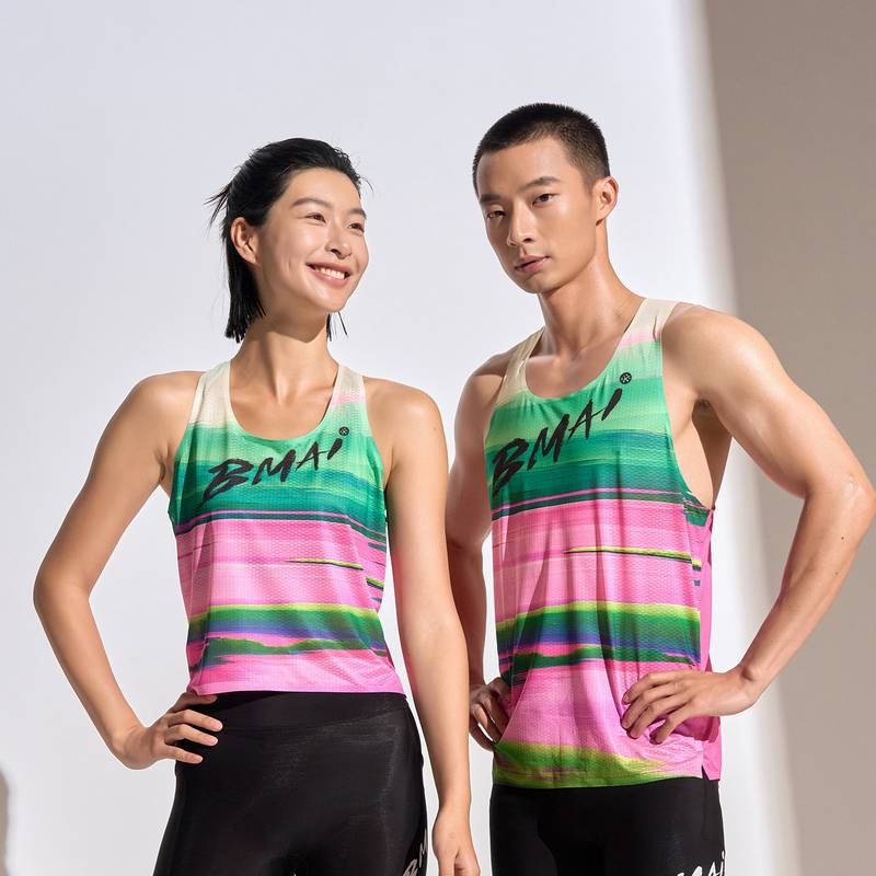 跑步竞赛背心A+吸汗透气速干男子训练马拉松运动背心FRVL001-12
