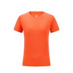 女子棉感速干系列垂感亲肤轻弹吸湿透气跑步T恤FRTM008-4