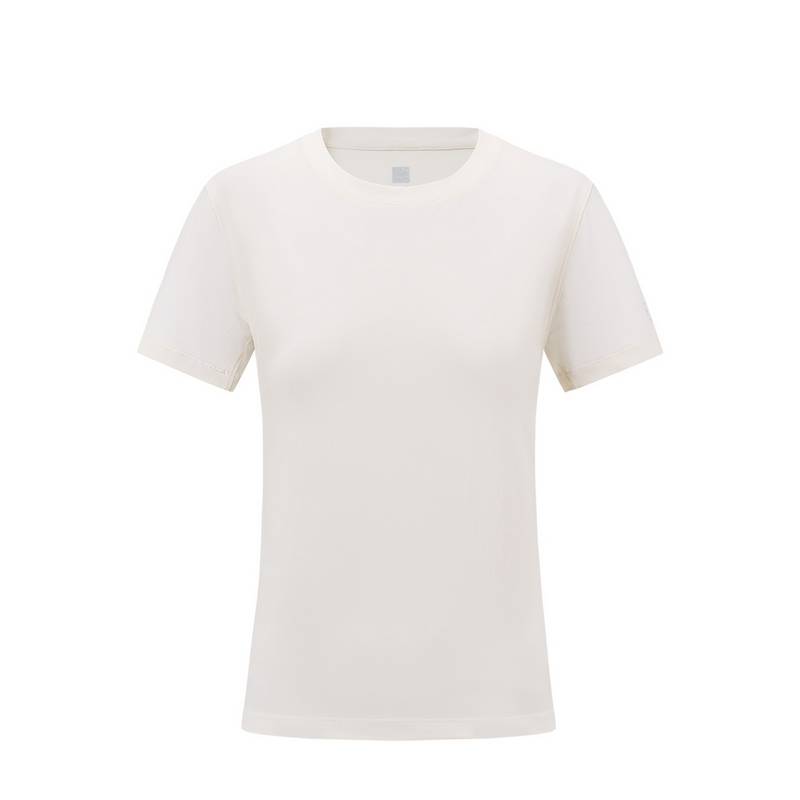 女子棉感速干系列垂感亲肤轻弹吸湿透气跑步T恤FRTM008-2