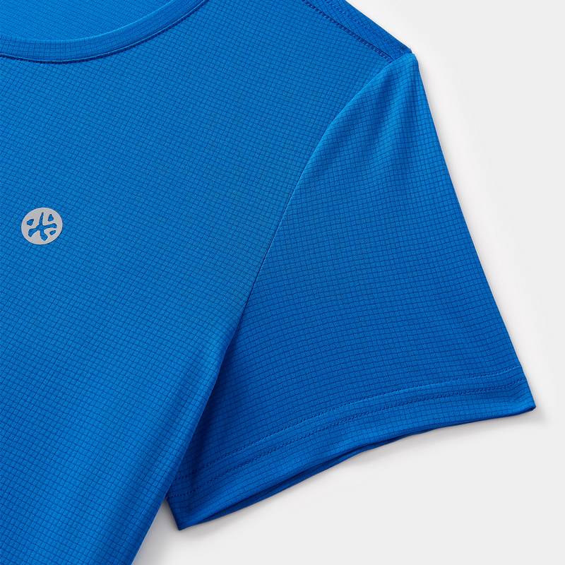 女子高弹速干透气跑步健身吸湿排汗修身薄款运动短袖T恤FRTJ006-14