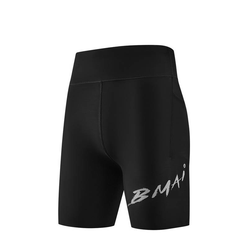 男子四面高弹压缩速干五分紧身跑步短裤FRSM001-1