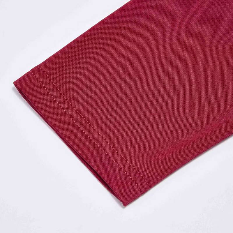 男子葡萄牙队吸湿速干修身半拉链热身长袖T恤2PU78479037