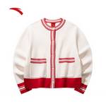 好事发生丨女款圆领开衫毛衣