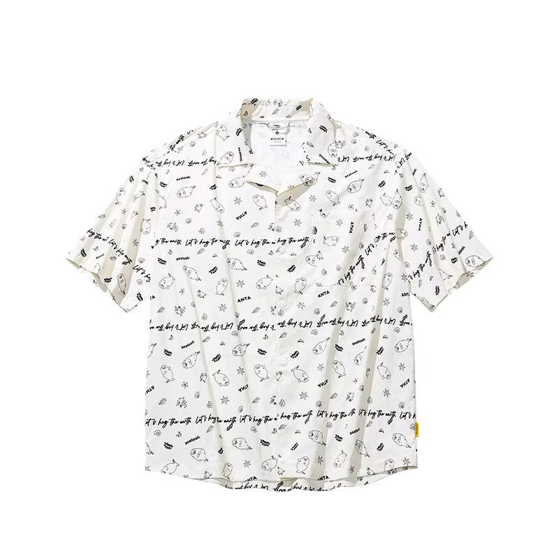 男子×海豹看看联名丨短袖衬衫172528129-1